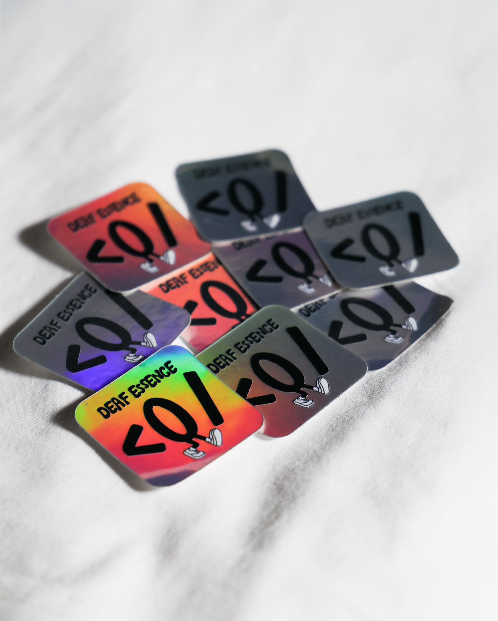 Pegatinas Deaf Essence